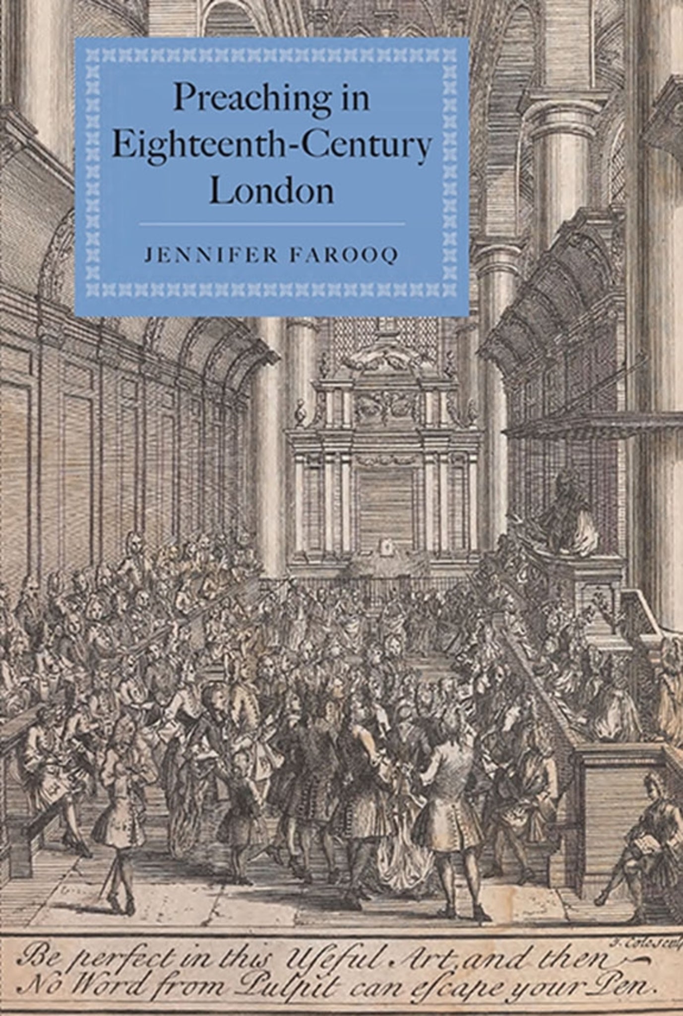 Cover image for Preaching in Eighteenth-Century London ISBN 9781843838715